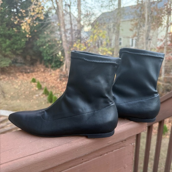 Clizia Elegant Black Women's Stretch Ankle Boots - Picture 9 of 16